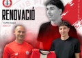 El CF Tortosa Ebre confirma les renovacions de Roger Pi i Marc Pino i el retorn de Roger Forcat