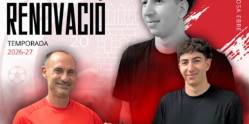 El CF Tortosa Ebre confirma les renovacions de Roger Pi i Marc Pino i el retorn de Roger Forcat