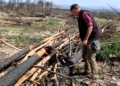 Empreses forestals retiren els arbres cremats al foc de Paüls i netegen les finques sense cost per als propietaris