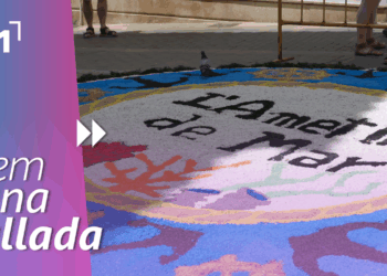 Festivitat de les catifes Corpus de l’Ametlla de Mar
