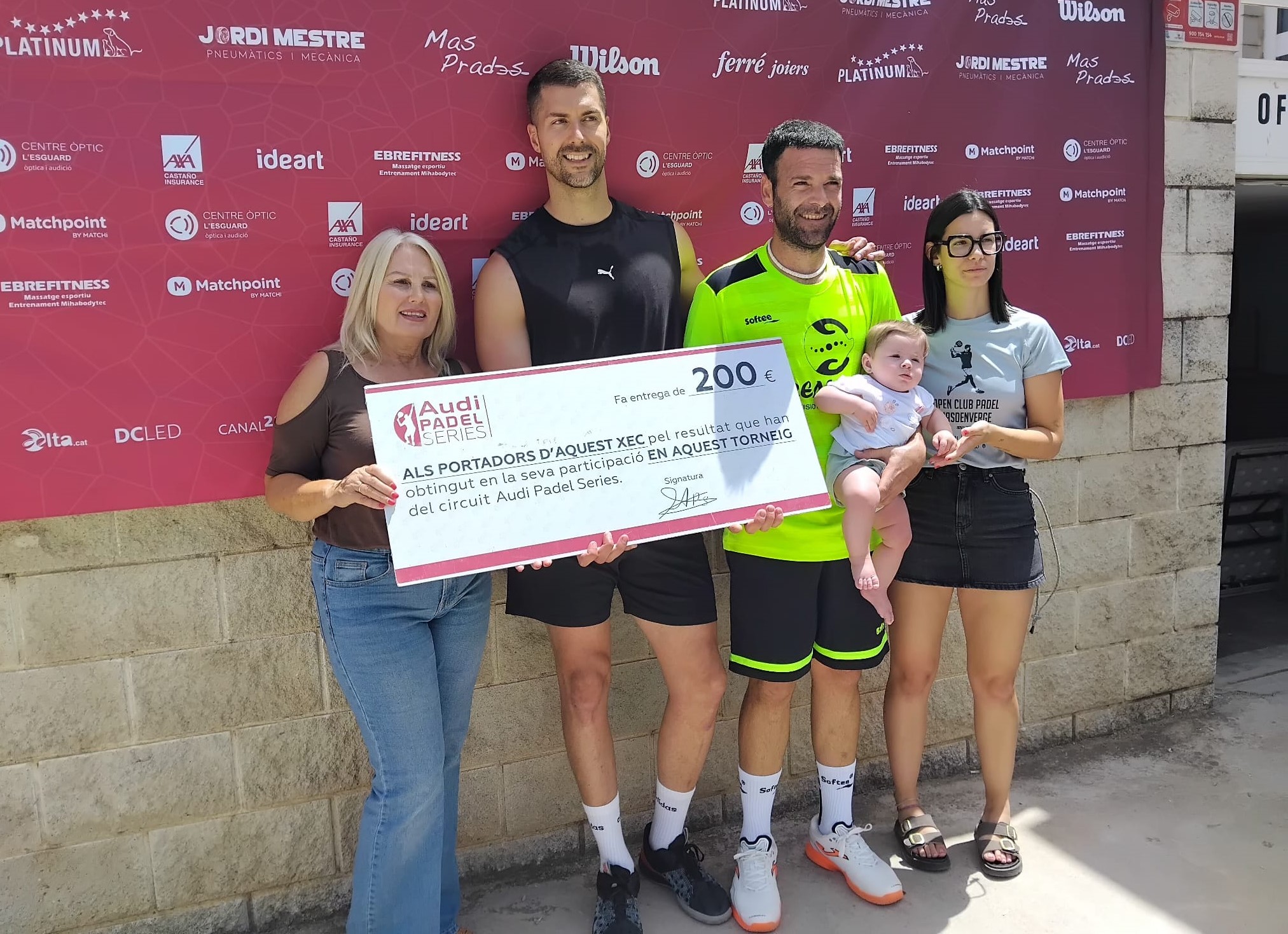 Joel Climent i Carlos Bellés guanyen la primera masculina del torneig de l’Audi Padel Series de Masdenverge