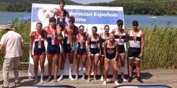 El Club Nàutic Amposta acaba quart a l’Estatal cadet, júnior i sub’23 de Banyoles