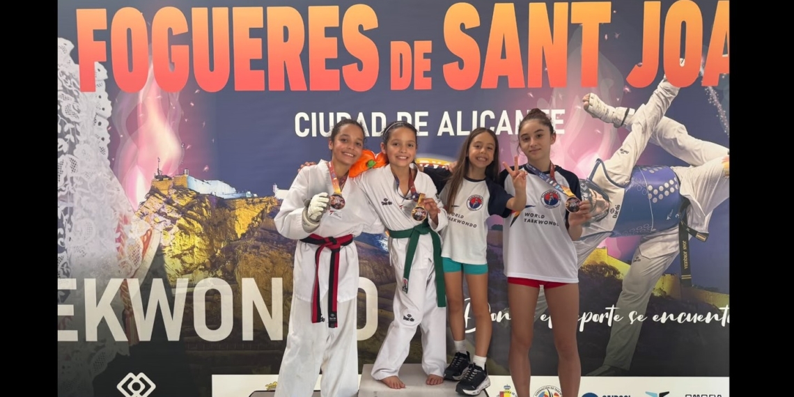 Podis del TKD Alfaro a l’Open de Fogueres de Sant Joan i al de Basauri