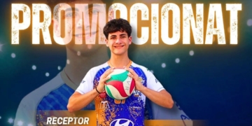 Ferran Espelta serà el jugador més jove del Volei Roquetes a la Superlliga 2
