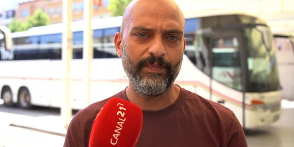 Abubaker Tawfiq Sattoum pare de la família que fugia de Gaza