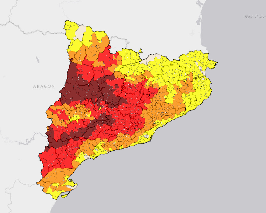 Mapa municipal de perill d’incendis forestals