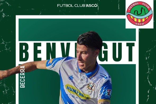 Dídac Becerra s’incorpora al FC Ascó