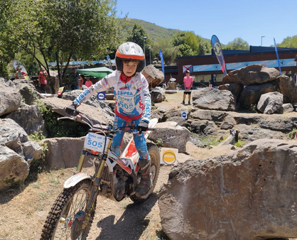 Aleix Alcon debuta al Campionat d’Espanya de Trial amb una meritòria quarta posició a Lleó