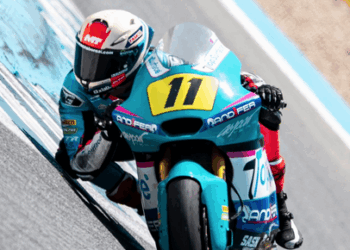 Íker Garcia viu un complicat cap de setmana a Jerez