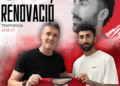 El CF Tortosa Ebre anuncia la renovació de Marc Fabregat
