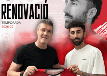 El CF Tortosa Ebre anuncia la renovació de Marc Fabregat