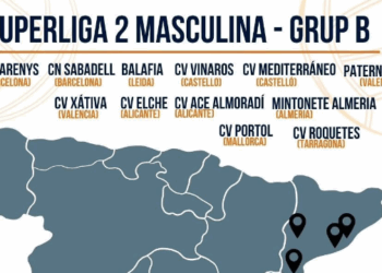 El Volei Roquetes ja coneix els equips que conformaran el Grup B de la Superlliga 2