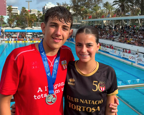 Excel·lent rendiment del Club Natació Tortosa a l’Estatal Infantil