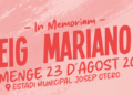 El torneig Mariano Toha celebrarà la seva 53a. edició el proper 23 d’agost