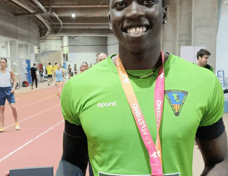 Hailu Estrampes, del Club Atletisme Ascó, bronze en llançament de javelina a l’Estatal de Màlaga