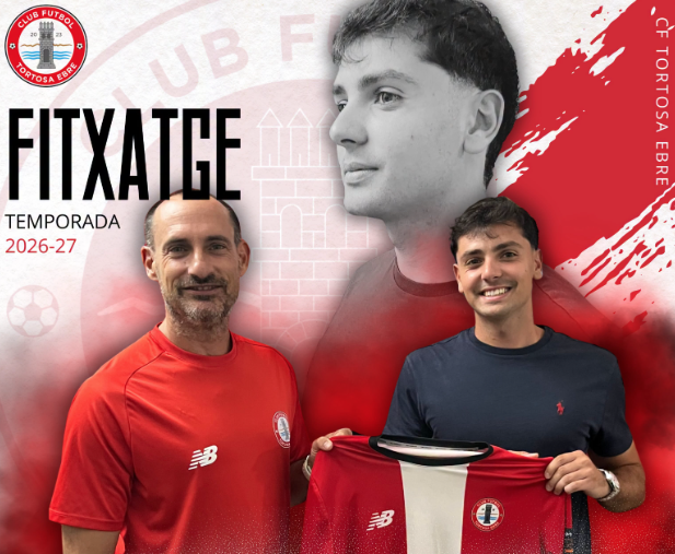 Xavi Margalef ‘Marga’ s’incorpora al Tortosa Ebre