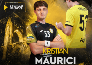 El sènior masculí de l’Handbol Amposta anuncia la renovació de Kristian Maurici