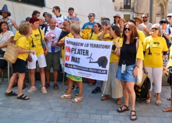 rebuig al PLATER a les Terres de l’Ebre