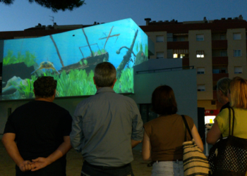 L’Ametlla de Mar reivindica la seua riquesa marítima i natural amb l’estrena d’un nou videomapping