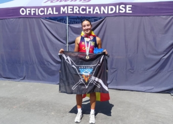 Emma Alimbau, del Club Nàutic Amposta, bronze al Mundial sub’23 amb el 4 sense