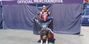 Emma Alimbau, del Club Nàutic Amposta, bronze al Mundial sub’23 amb el 4 sense