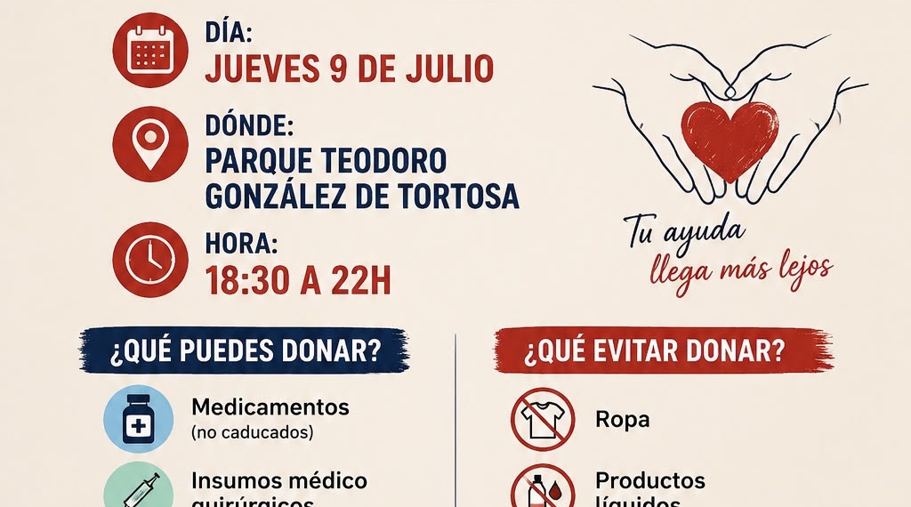 ayuda victimas venezuela tortosa