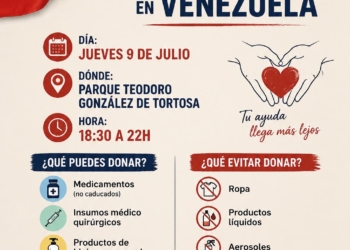 ayuda victimas venezuela tortosa