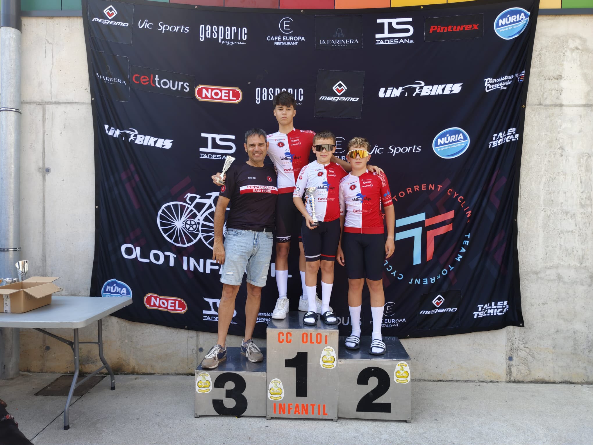 La Penya Ciclista Baix Ebre aconsegueix el segon lloc per equips a la Tondo Kids