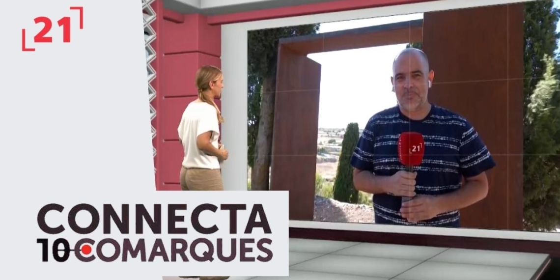 Inauguració de la porta al jaciment del Turó del Calvari de Vilalba dels Arcs