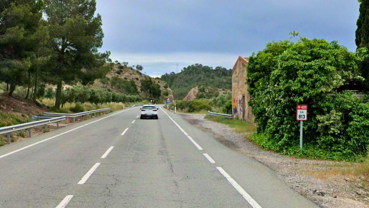 accident a l’N-420 a Móra d’Ebre