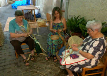 Mas de Barberans es converteix en l’epicentre de l’artesania amb la 23a Fira de les Fibres Vegetals 