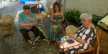 Mas de Barberans es converteix en l’epicentre de l’artesania amb la 23a Fira de les Fibres Vegetals