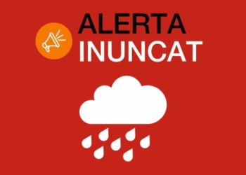 Alerta INUNCAT per pluges intenses i tempestes a les Terres de l’Ebre