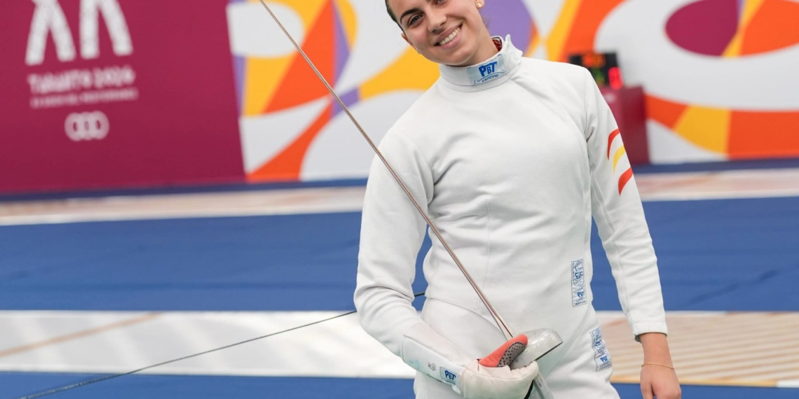 Daniela Pinyol, de la Sala Esgrima Amposta, guanya la plata als Jocs del Mediterrani