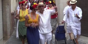 Públic assistent a un dels actes de les Festes Majors d’Ascó