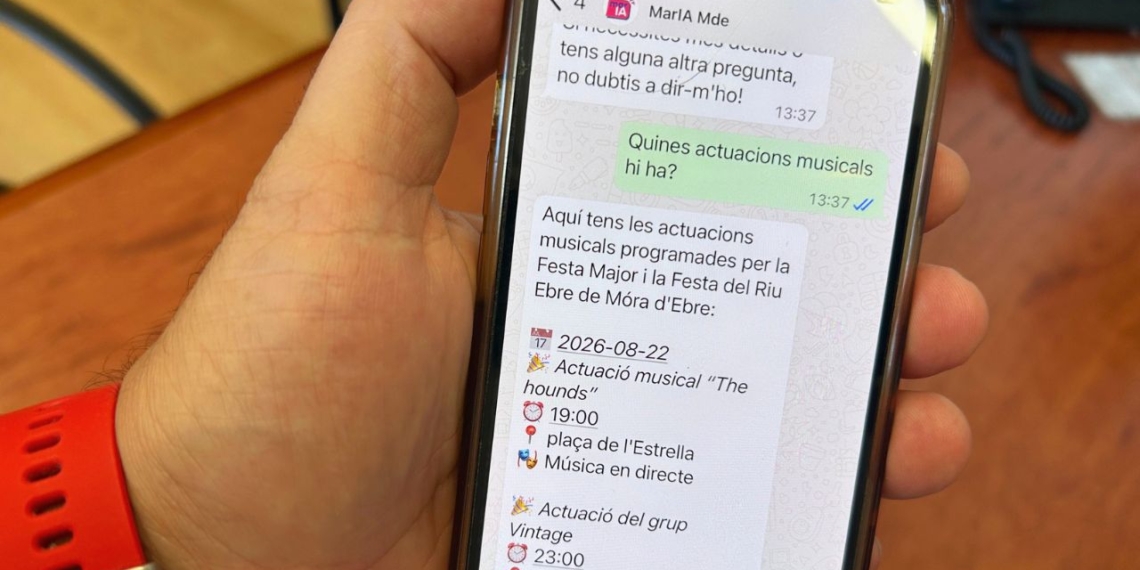 L’Ajuntament de Móra d’Ebre posa en marxa marIA