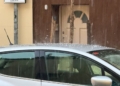 Pluja intensa acompanyada de calamarsa