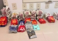 Samarretes esportives presumptament falsificades intervingudes pels Mossos a l’Aldea