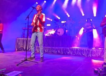 La Ludwig Band actuant durant les Festes de la Cinta 2026 de Tortosa