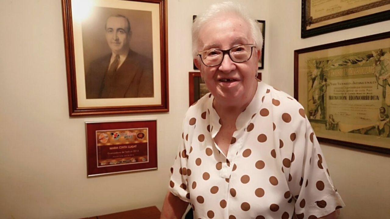 L’activista tortosina Maria Cinta Llasat, morta als 95 anys