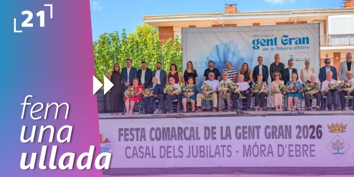 Festa Comarcal de la Gent Gran a Móra d'Ebre 2026
