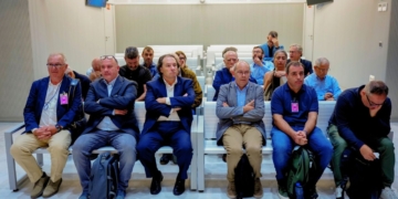Acusats durant l'inici del judici pel 'cas Efial' a l'Audiència Nacional