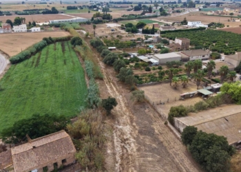 Barranc dels Pixadors al seu pas pel municipi de l’Aldea