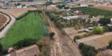 Barranc dels Pixadors al seu pas pel municipi de l’Aldea