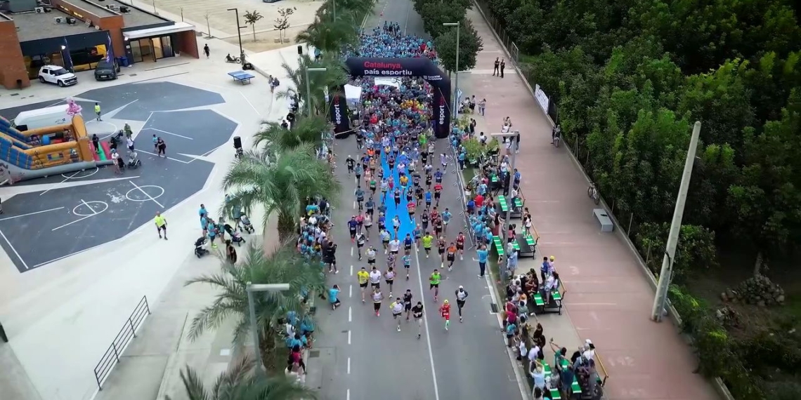 Corredors participant en una edició anterior de la cursa de Jesús