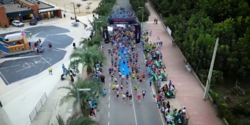 Corredors participant en una edició anterior de la cursa de Jesús