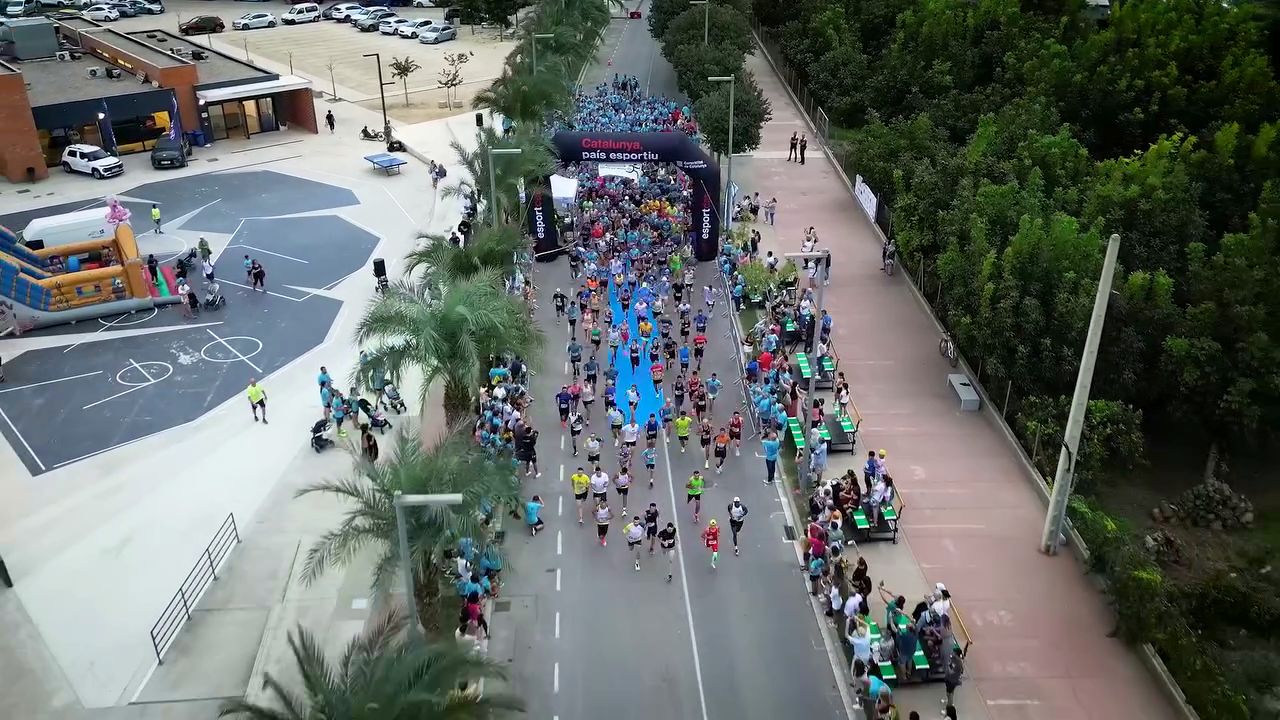 Corredors participant en una edició anterior de la cursa de Jesús