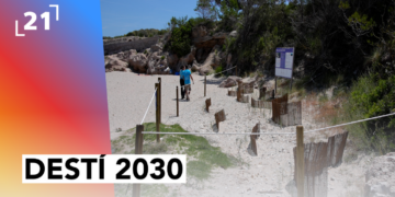 Projecte de recuperació de dunes a les platges de l’Ametlla de Mar