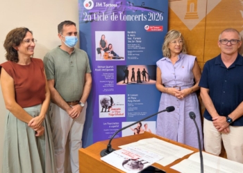 Presentació dels concerts Joventuts Musicals a Tortosa