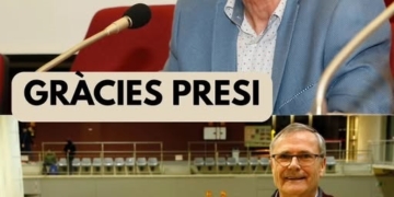 El Volei Roquetes plora la mort de Benjamín Cuevas, soci fundador i president durant 25 anys